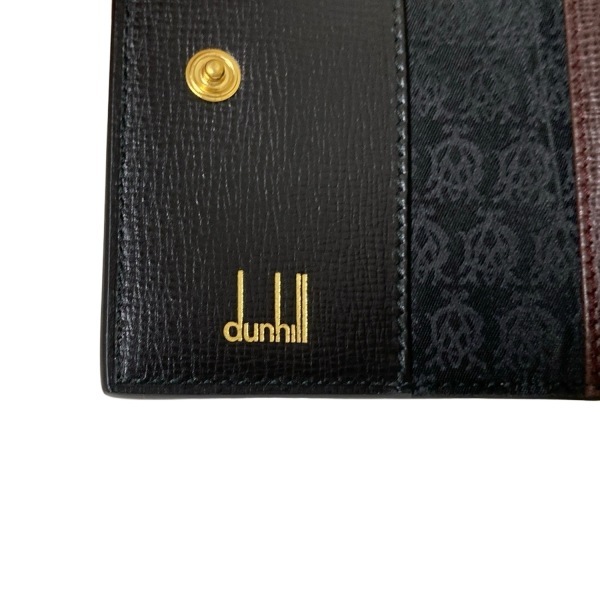 ダンヒル dunhill/ALFREDDUNHILL キーケース - レザー 黒 6連フック/キーリング付き 美品 財(cái)布