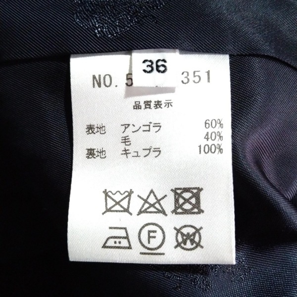オールドイングランド OLD ENGLAND サイズ36 S - ダークネイビー レディース 長袖/フード著脫不可/秋/冬 コート