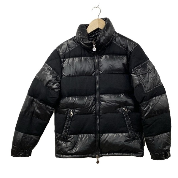 モンクレール MONCLER ダウンジャケット サイズ0 XS MAYA(マヤ) 黒 メンズ 長袖/ジップアップ/冬 ジャケット_画像1