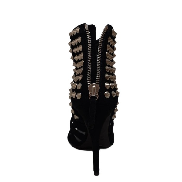  Giuseppe Zanotti giuseppe zanotti короткие сапоги 37 - чёрный женский заклепки /BALMAIN сотрудничество обувь 