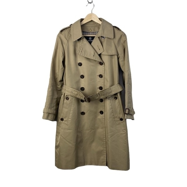 アクアスキュータム Aquascutum トレンチコート - ベージュ 長(zhǎng)袖/ライナー付き/春/秋 コート