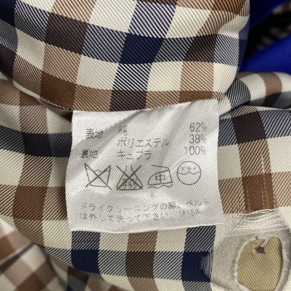 アクアスキュータム Aquascutum トレンチコート - ベージュ 長(zhǎng)袖/ライナー付き/春/秋 コート