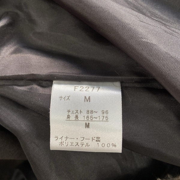 フレッドペリー FRED PERRY サイズM - ダークグレー メンズ 長袖/春/秋/ベスト著脫可 コート