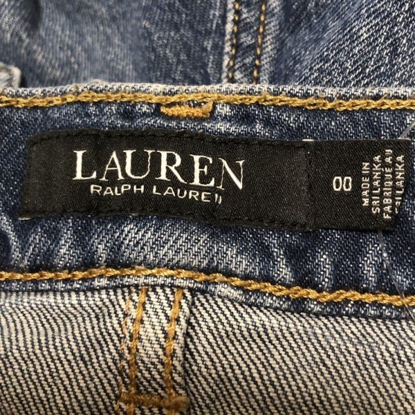 ラルフローレン RalphLauren ジーンズ/デニムパンツ サイズ00 XS - ネイビー レディース フルレングス/ダメージ加工 ボトムス