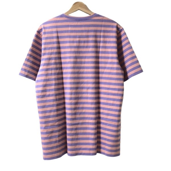 マークジェイコブス MARC JACOBS 半袖Tシャツ サイズS - ピンクベージュ×ライトパープル レディース 美品 トップス