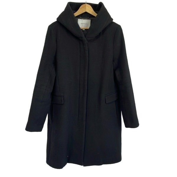 アンタイトル UNTITLED サイズ4 XL - 黒 レディース 長袖/冬 美品 コート
