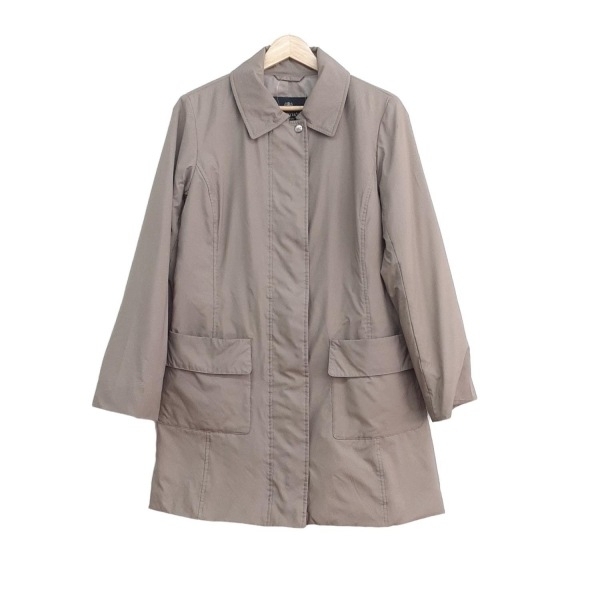 アクアスキュータム Aquascutum サイズ9F - ベージュ レディース 長袖/ジップアップ/秋/冬 美品 コート