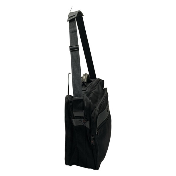 サムソナイト Samsonite ビジネスバッグ - レザー 黒×ダークグレー 2way/本體ロックなし 美品 バッグ