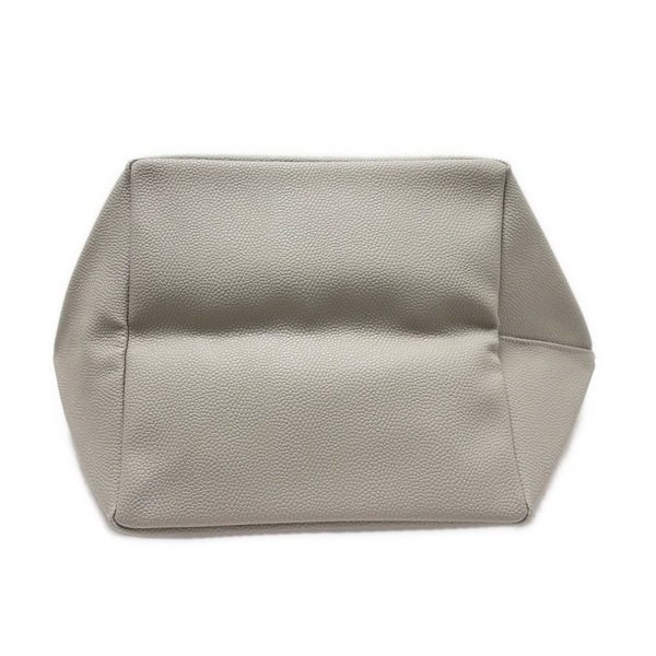 エルベシャプリエ Herve Chapelier ハンドバッグ リュクス舟型トートL ベージュ×白 GPライン 美品 バッグ