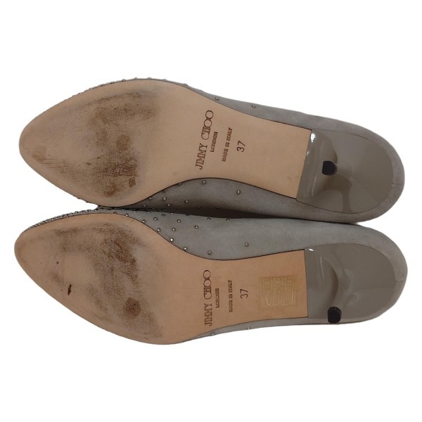  Jimmy Choo JIMMY CHOO туфли-лодочки 37 - серый женский заклепки обувь 