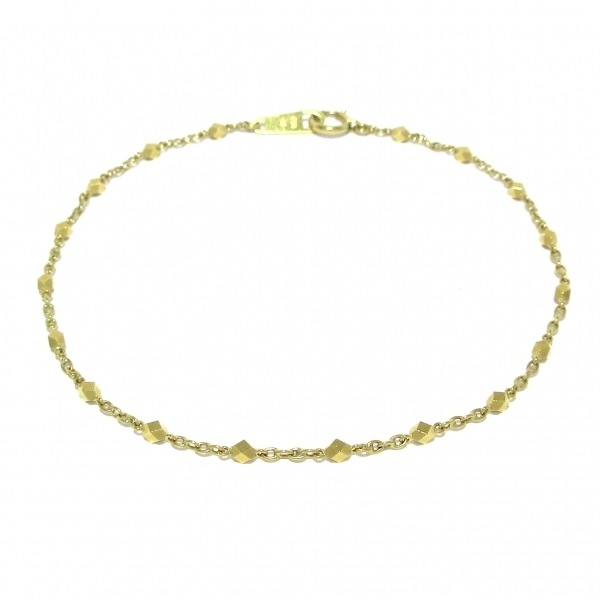 ノーブランド Unbranded ブレスレット K18YG 総重量:2.6g 美品 アクセサリー（腕）