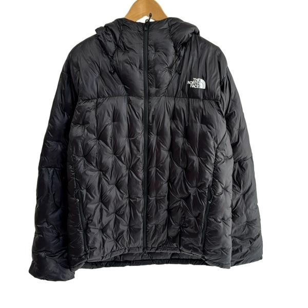 ノースフェイス THE NORTH FACE ブルゾン サイズL NY82002 ポラリス インサレーテッド フーディ 黒 メンズ 中綿 美品 ジャケット