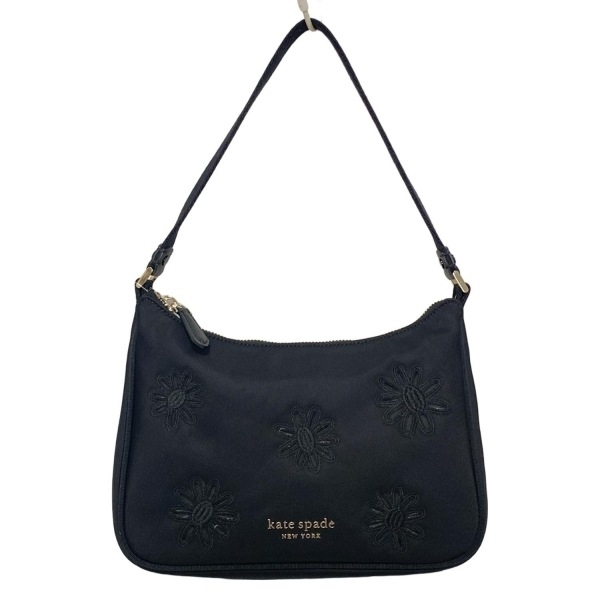  Kate Spade Kate spade сумка на плечо K7022 - чёрный цветок ( цветок )/ вышивка / Mini сумка сумка 