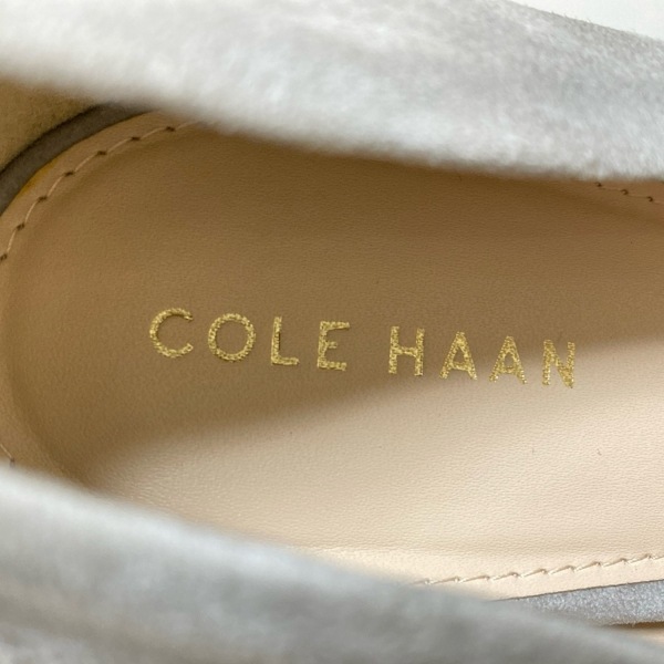 コールハーン COLE HAAN パンプス 7 1/2B - グレー レディース 靴