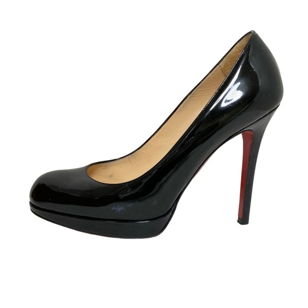 クリスチャンルブタン CHRISTIAN LOUBOUTIN パンプス 36 - レザー 黒 レディース 靴