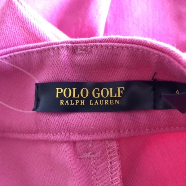 ポロラルフローレン POLObyRalphLauren パンツ サイズ4 S - ピンク レディース フルレングス ボトムス