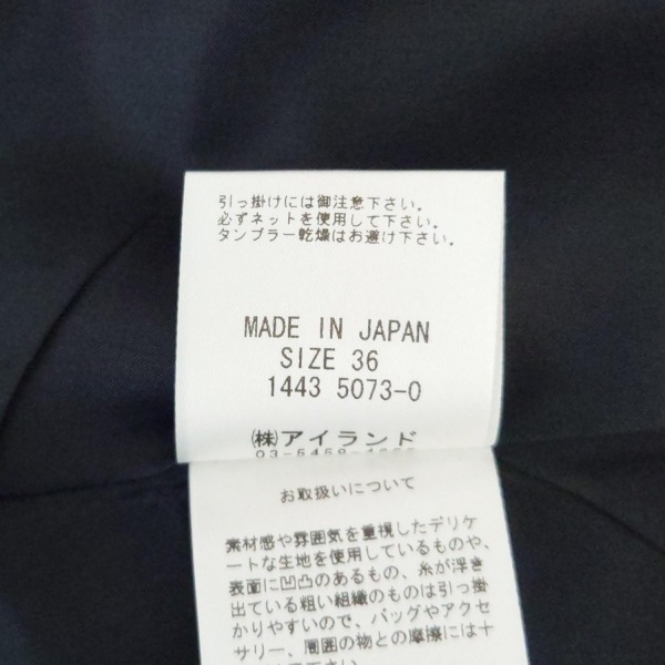 グレースコンチネンタル GRACE CONTINENTAL サイズ36 S - 黒×グレー レディース クルーネック/ノースリーブ/ひざ丈/花柄 美品 ワンピース