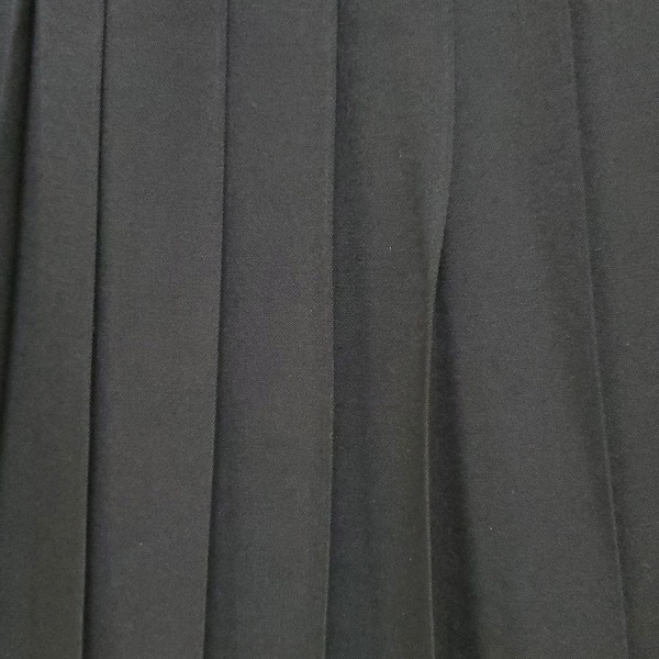 ディオール/クリスチャンディオール DIOR/ChristianDior 巻きスカート サイズM - ダークネイビー レディース ひざ丈/プリーツ 美品