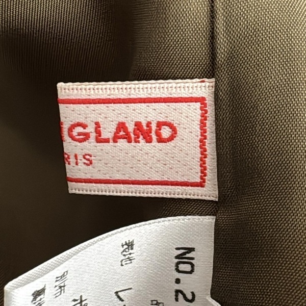 オールドイングランド OLD ENGLAND ロングスカート サイズ36 S - オレンジ×カーキ×マルチ レディース 美品 ボトムス