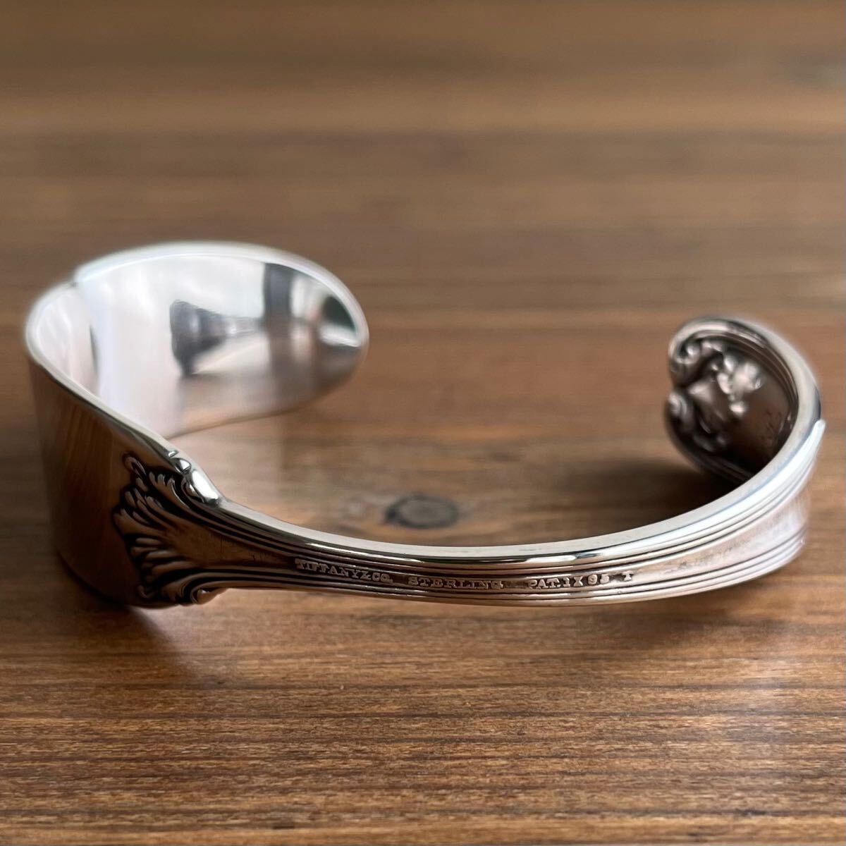 Tiffany & Co. ティファニー Colonial アンティーク バターナイフ バングル ブレスレット スターリングシルバー 925 メンズ ウィメンズ