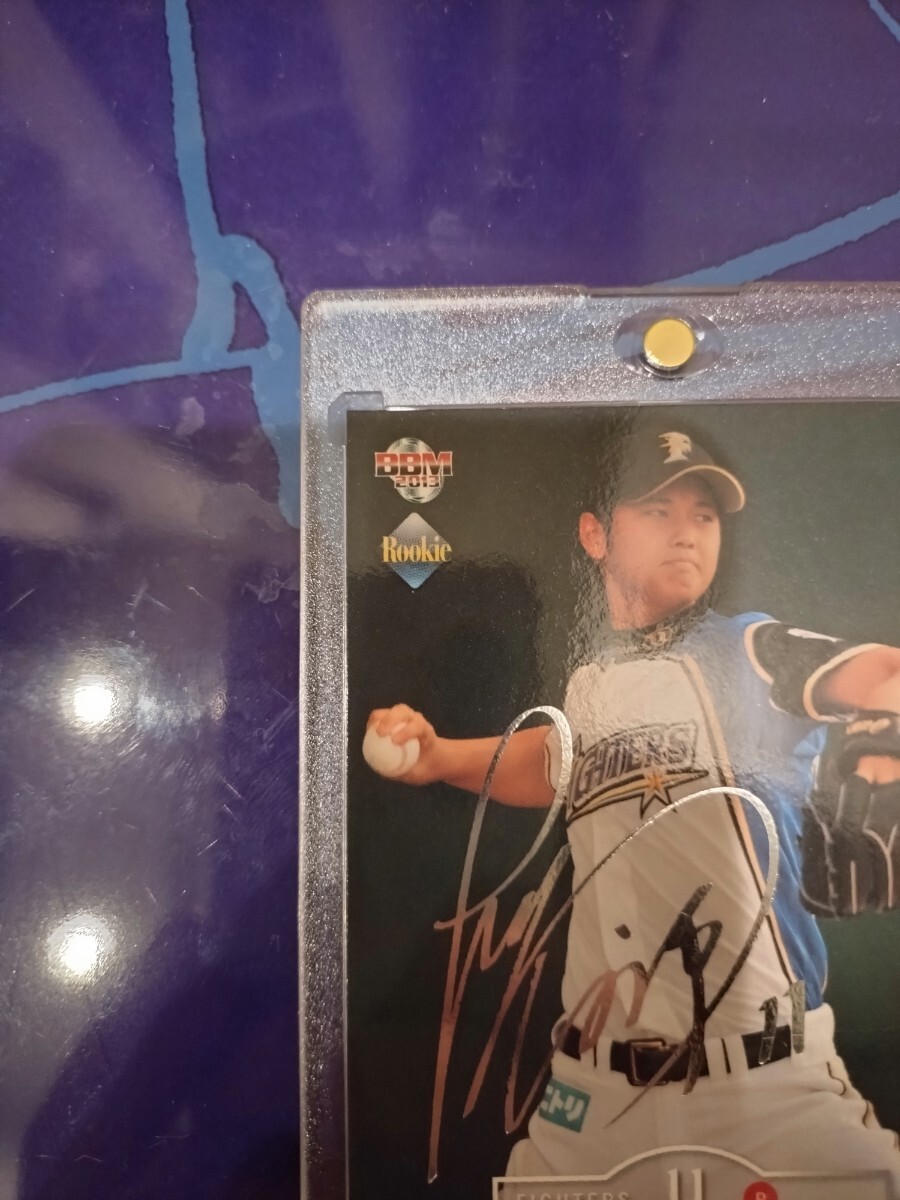 2013 大谷翔平 銀箔サイン BBM 1stバージョン 183 ルーキー 2013 大谷翔平 銀箔サイン BBM 1stバージョン 183 ルーキー