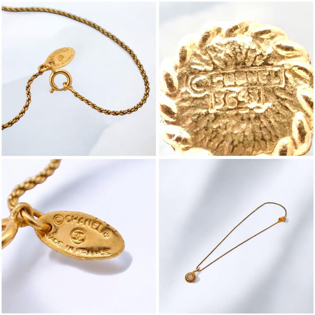CHANEL シャネル ネックレス ペンダント 花 フラワー クリスタル CHANEL シャネル ネックレス ペンダント 花 フラワー クリスタル
