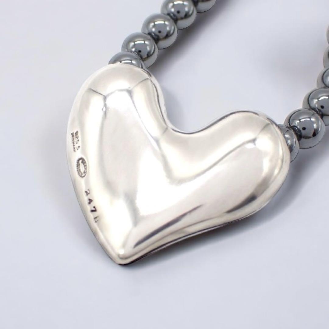Georg Jensen ジョージジェンセン #247B ヘマタイト ハート Georg Jensen ジョージジェンセン #247B ヘマタイト ハート