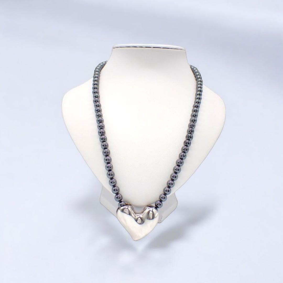 Georg Jensen ジョージジェンセン #247B ヘマタイト ハート Georg Jensen ジョージジェンセン #247B ヘマタイト ハート