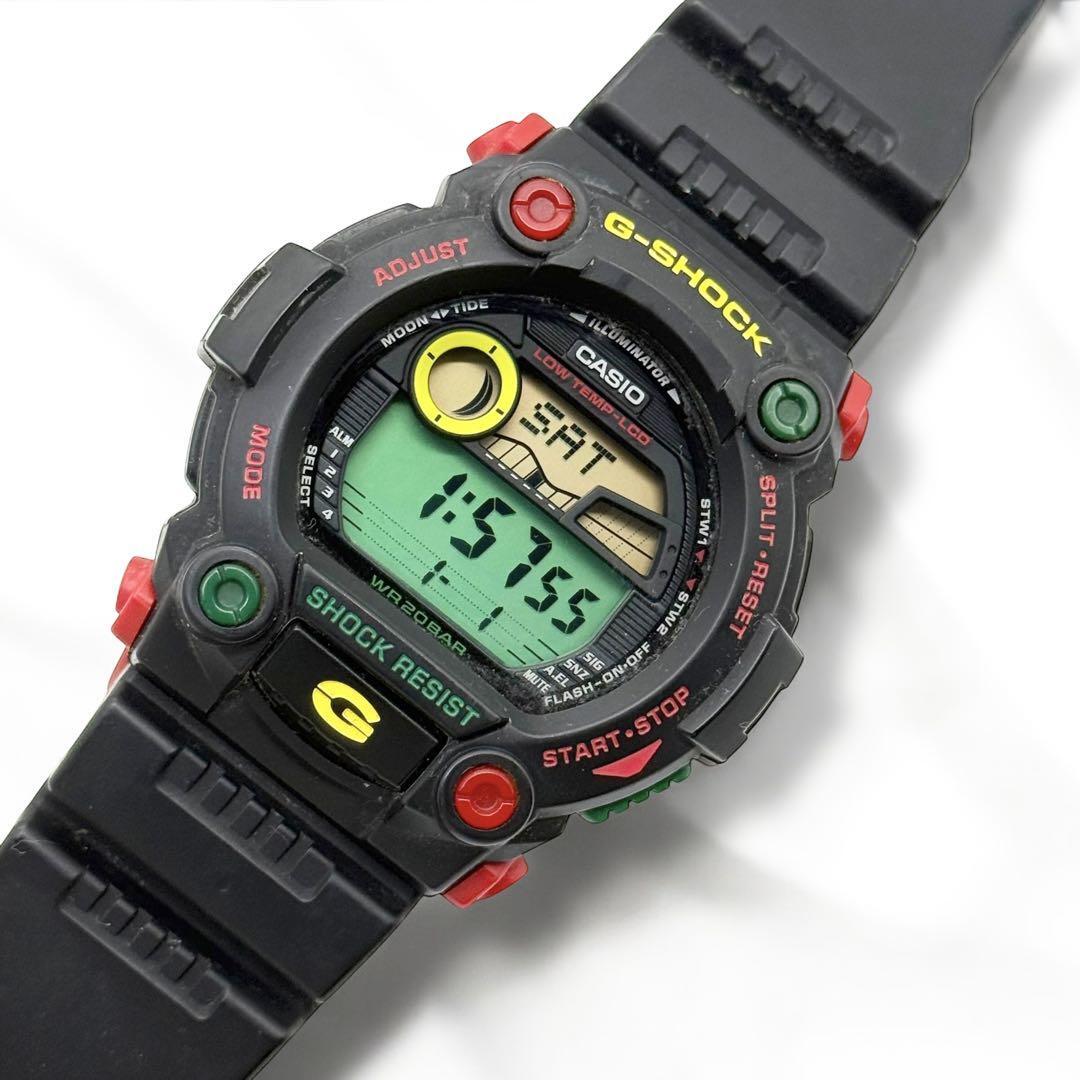 新品電池 G-SHOCK 腕時計 ラスタファリアン 限定モデル カシオ 新品電池 G-SHOCK 腕時計 ラスタファリアン 限定モデル カシオ