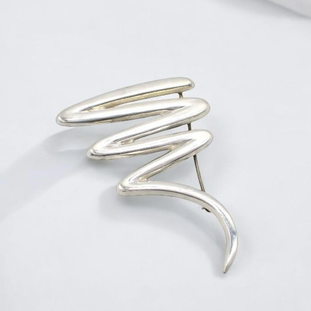 Tiffany & co ティファニー スクリブル ラージ ブローチ ピン Tiffany & co ティファニー スクリブル ラージ ブローチ ピン