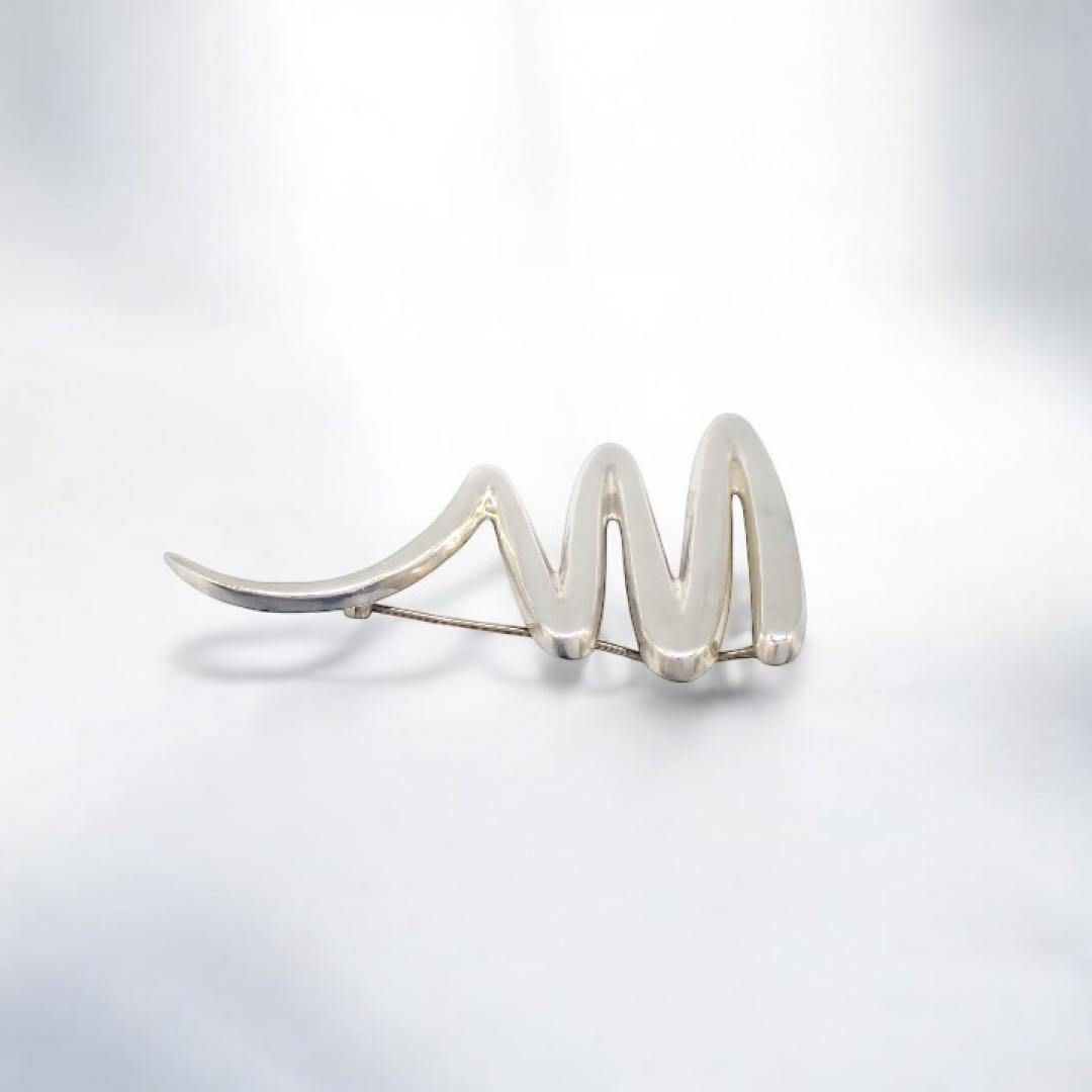 Tiffany & co ティファニー スクリブル ラージ ブローチ ピン Tiffany & co ティファニー スクリブル ラージ ブローチ ピン
