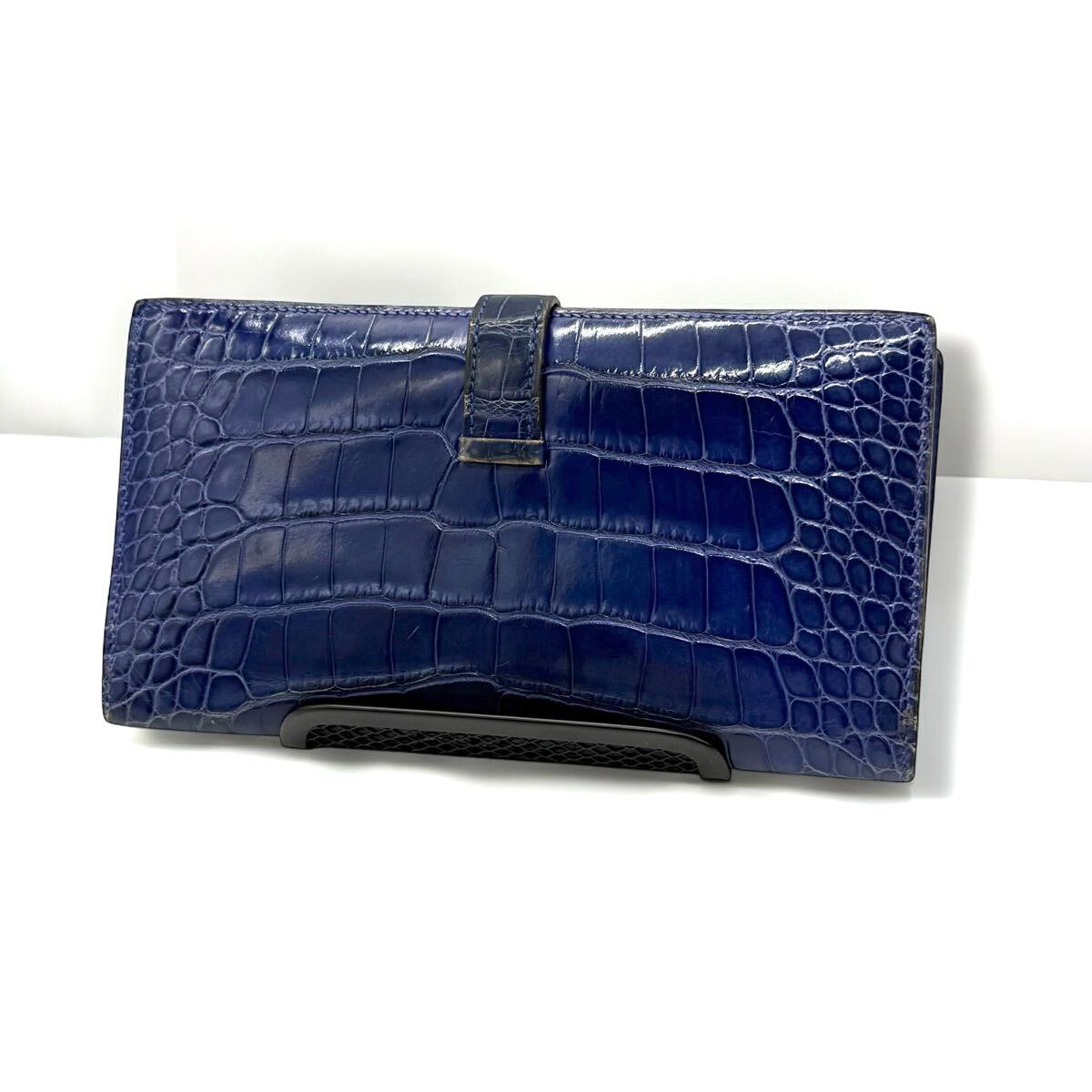 エルメス HERMES 長財布 ベアン クロコダイル アリゲーター エルメス HERMES 長財布 ベアン クロコダイル アリゲーター