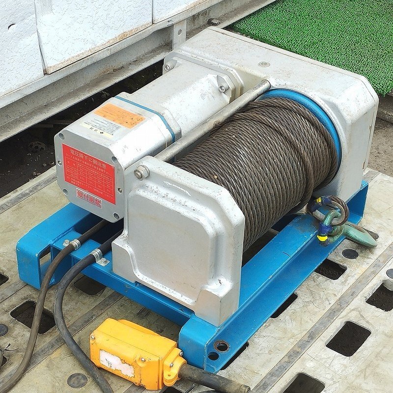 FUJI 富士製作所 シルバーウインチ SX-210 100V電源 荷重1000kg FUJI 富士製作所 シルバーウインチ SX-210 100V電源 荷重1000kg