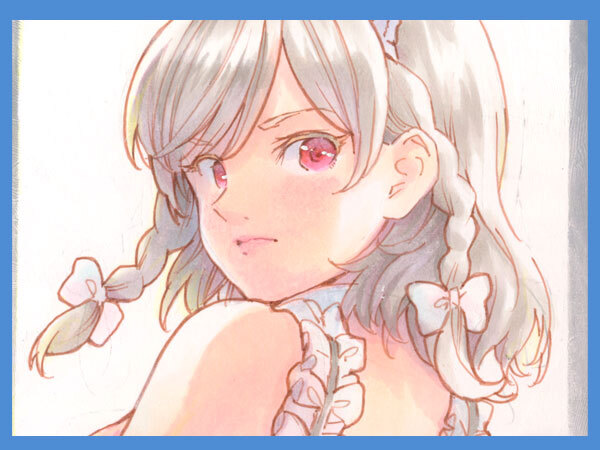☆同人手描きイラスト 色紙 原画 東方Project 東方プロジェクト ☆同人手描きイラスト 色紙 原画 東方Project 東方プロジェクト