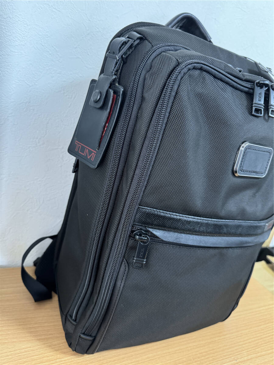 定価93500円●TUMI トゥミ ALPHA 3 2603581D3 バッグ アルファスリースリム ソリューションズ リュックサック 黒 國(guó)內(nèi)正規(guī)品