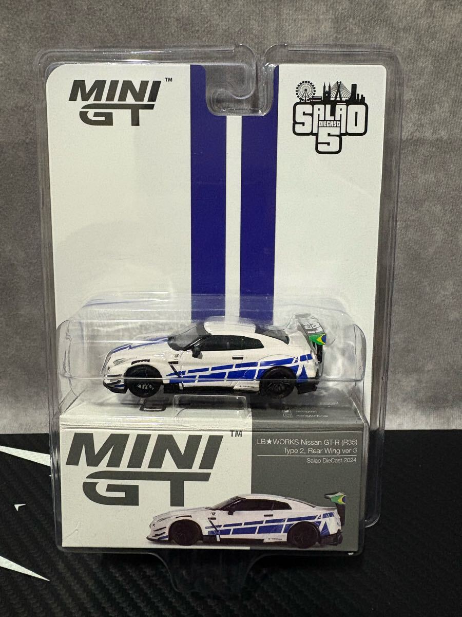 MINI GT 1/64ブラジル コンベンション Salao Diecast 5 GTR R35 MINI GT 1/64ブラジル コンベンション Salao Diecast 5 GTR R35