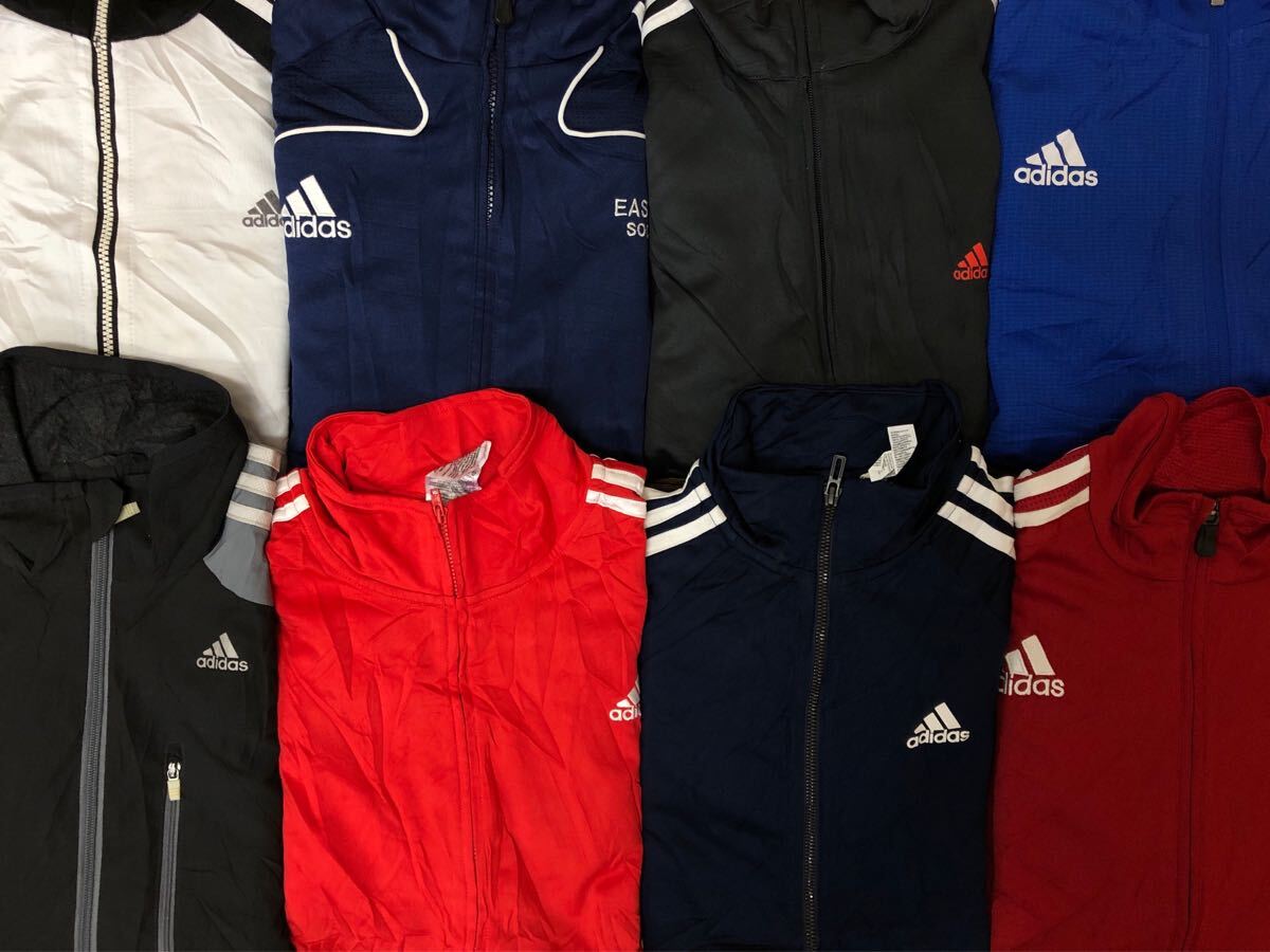 USA古着卸 adidas アディダス トラックジャケット 8枚セット USA古着卸 adidas アディダス トラックジャケット 8枚セット