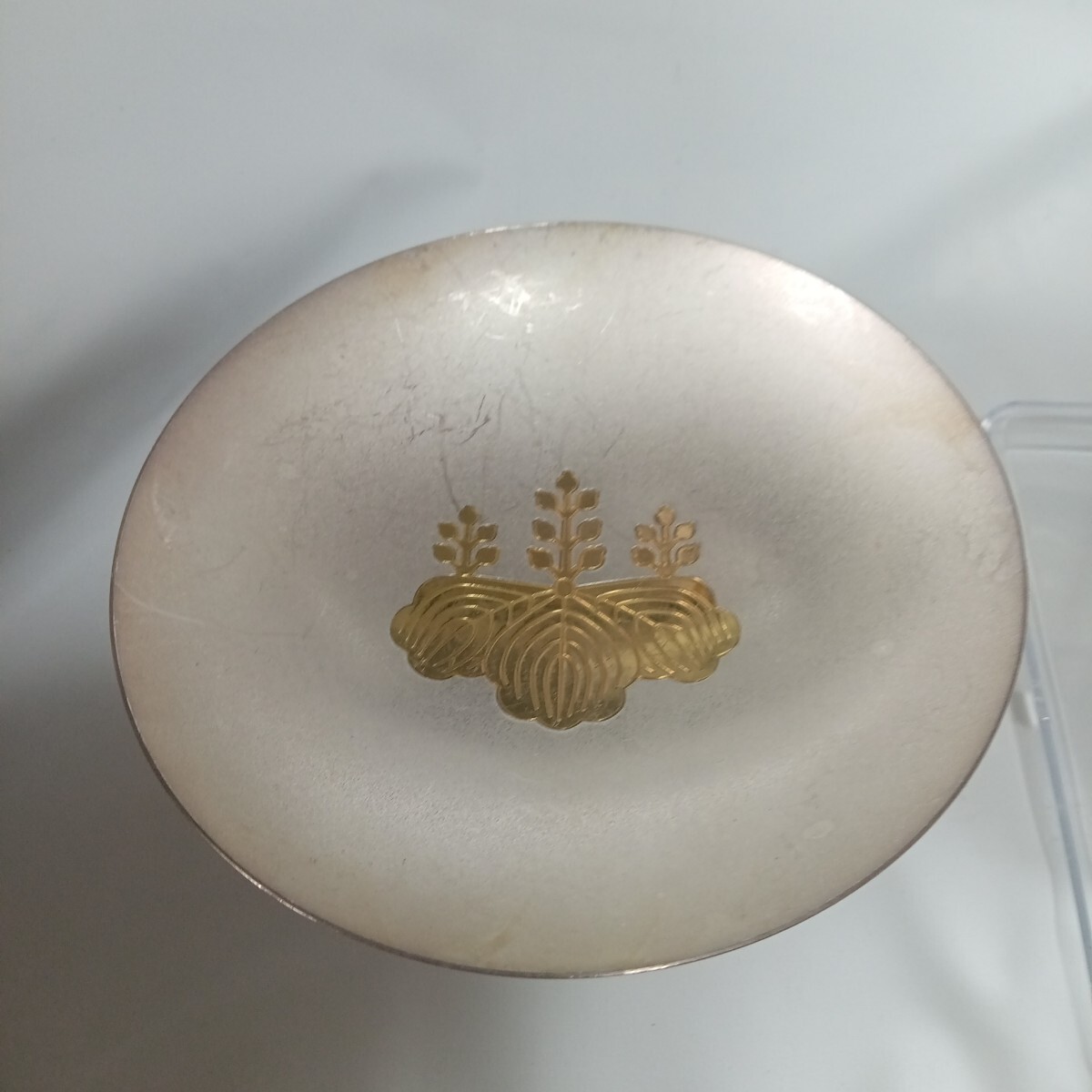 004 純銀 銀盃 129.4g sv1000 天賞堂 刻印あり1円スタート(銀製 004 純銀 銀盃 129.4g sv1000 天賞堂 刻印あり1円スタート(銀製