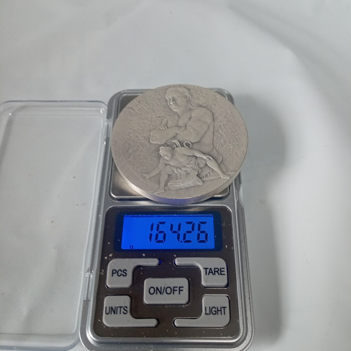007 純銀 純銀メダル 164.2g sv1000 刻印あり1円スタート(銀製 007 純銀 純銀メダル 164.2g sv1000 刻印あり1円スタート(銀製