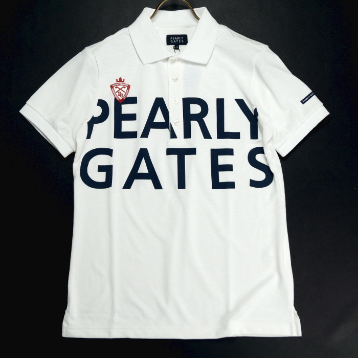 新品】定価1.8万パーリーゲイツ PEARLY GATES《吸水速乾・UV 新品】定価1.8万パーリーゲイツ PEARLY GATES《吸水速乾・UV