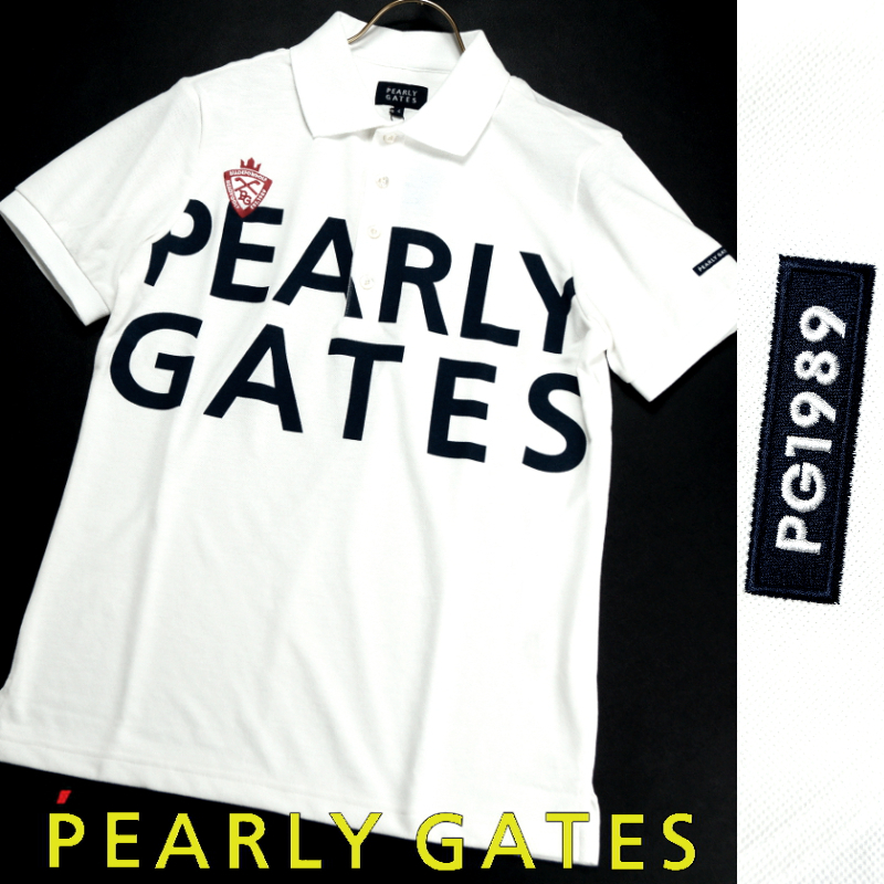 新品】定価1.8万パーリーゲイツ PEARLY GATES《吸水速乾・UV 新品】定価1.8万パーリーゲイツ PEARLY GATES《吸水速乾・UV