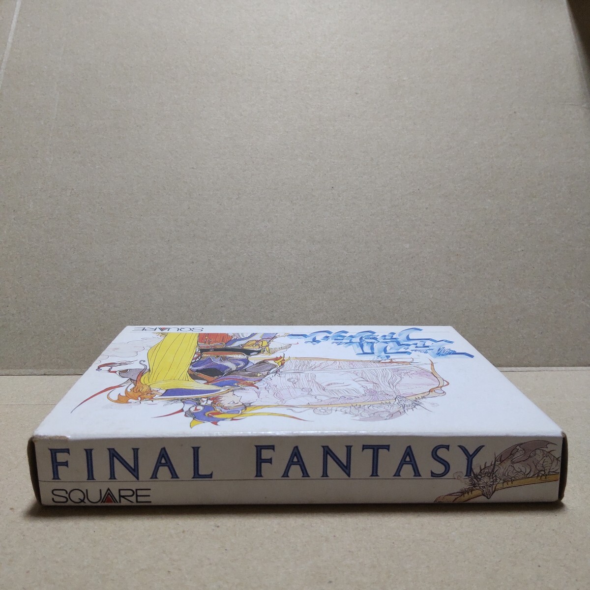 ファイナル ファンタジー ファミコン版 箱説明書のみ ソフト無し