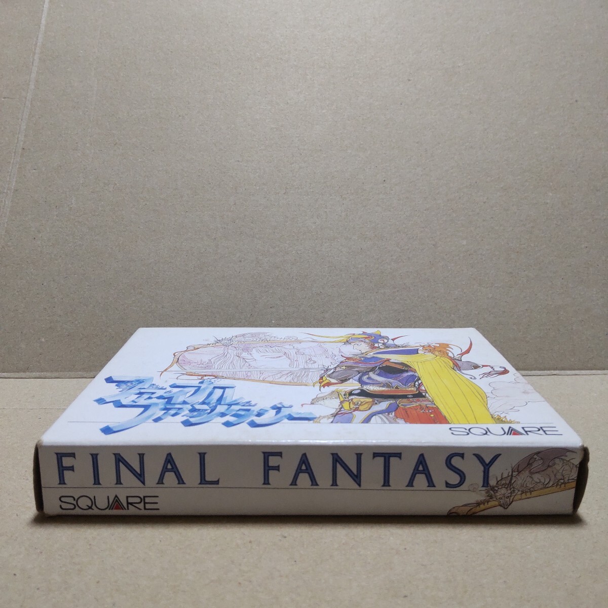 珍しい ファイナル ファンタジー ソフト無し 箱説明書のみ ファミコン版 ロールプレイング