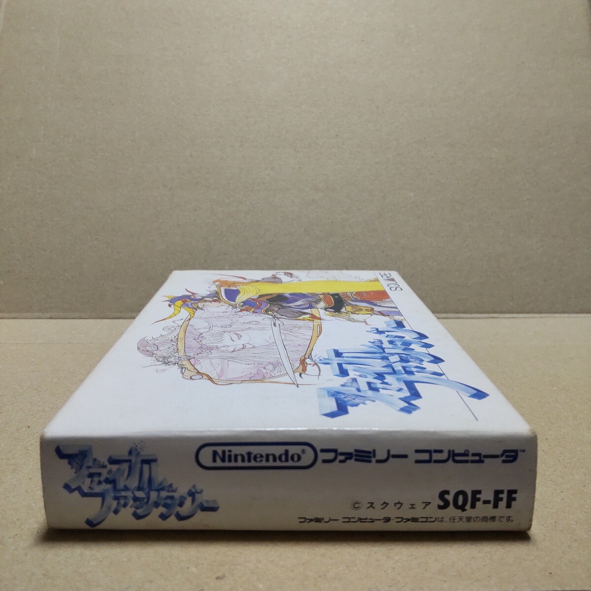 ファイナル ファンタジー ファミコン版 箱説明書のみ ソフト無し