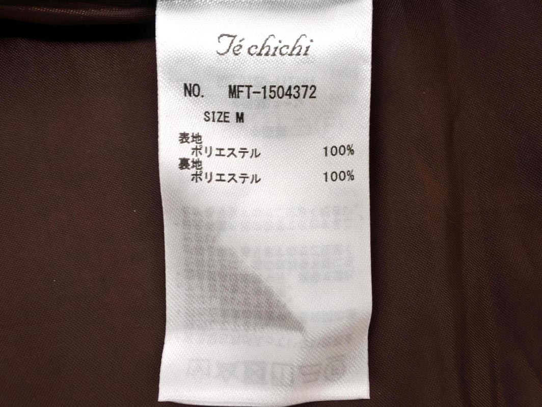  кошка pohs OK Techichi Te chichi цветочный принт юбка sizeM/ чай #* * fda1 женский 