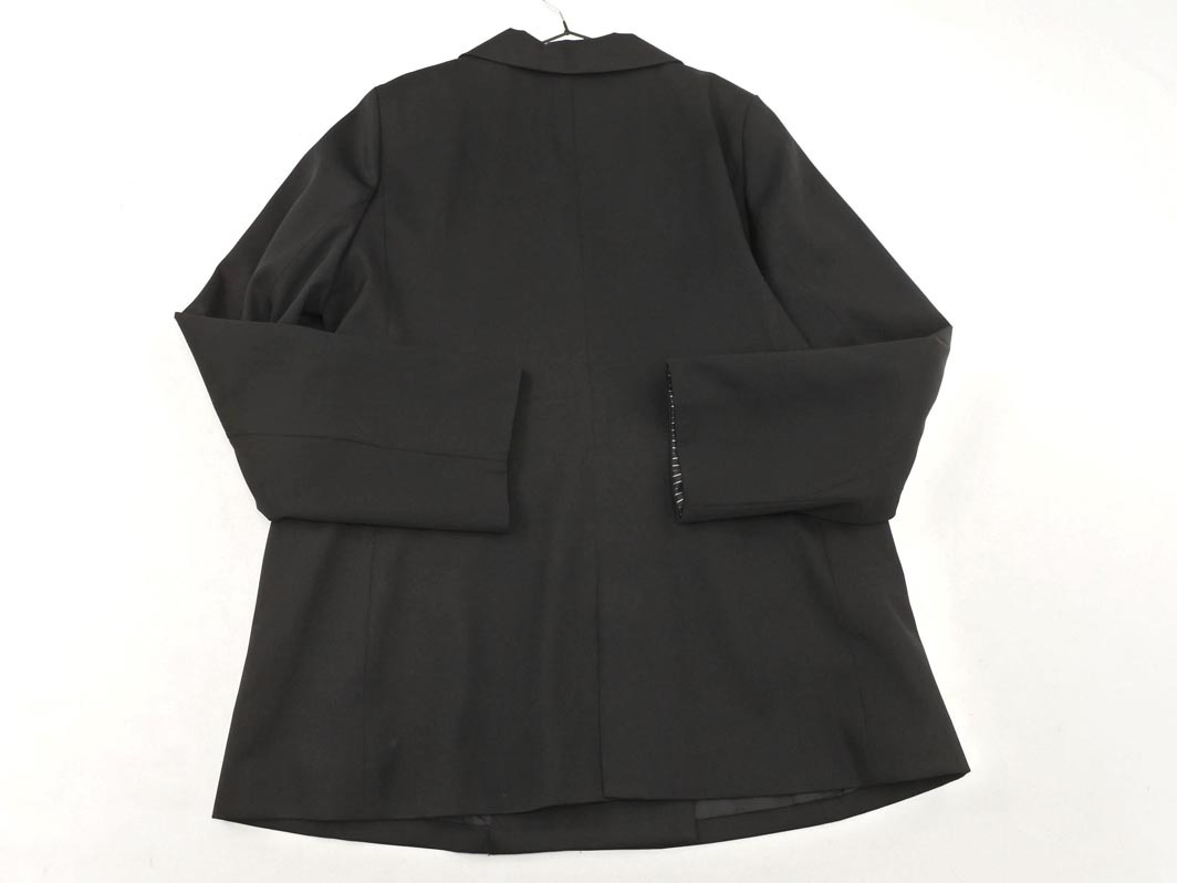 n’Or ノアール ダブル テーラード ジャケット size1/黒 ◇■ ☆ fda1 レディース