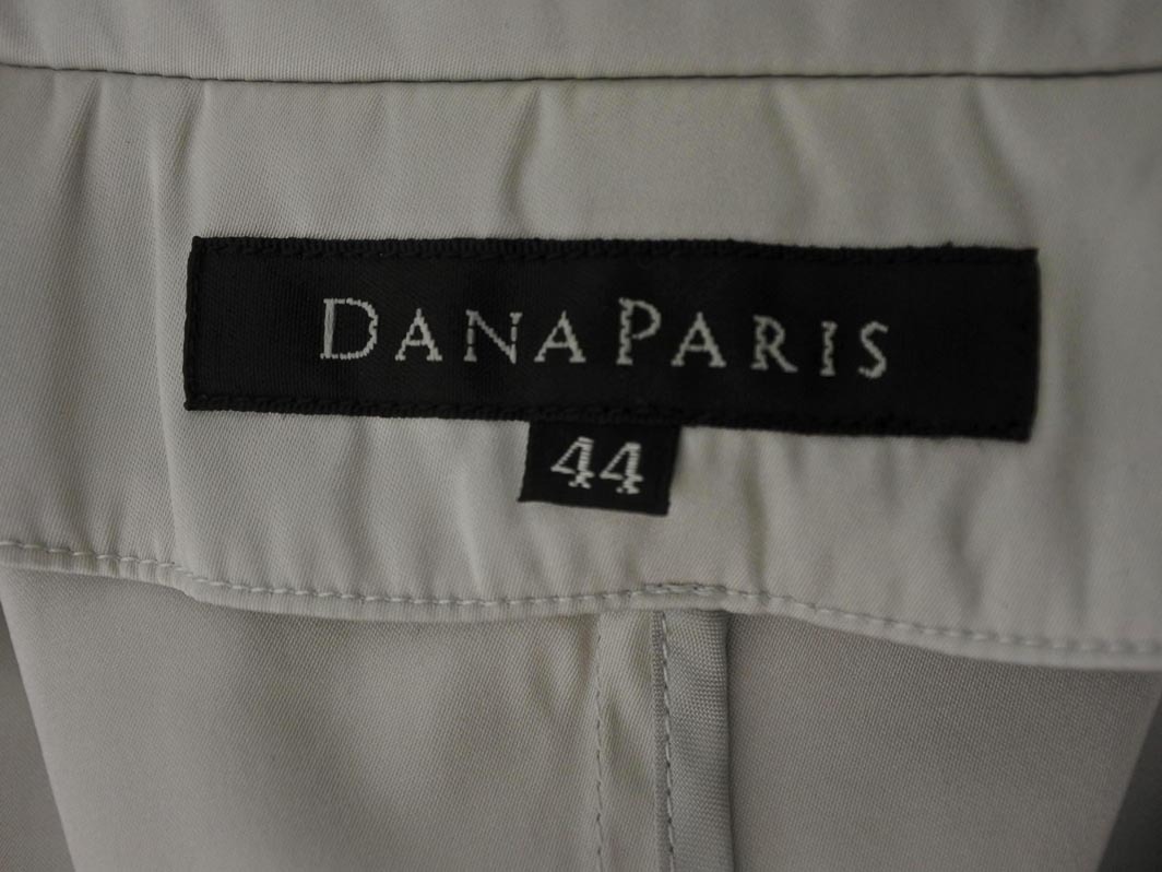 DANAPARIS ダナパリス バイカラー テーラード ジャケット size44/グレーｘ水色 ■◇ ☆ fda1 レディース