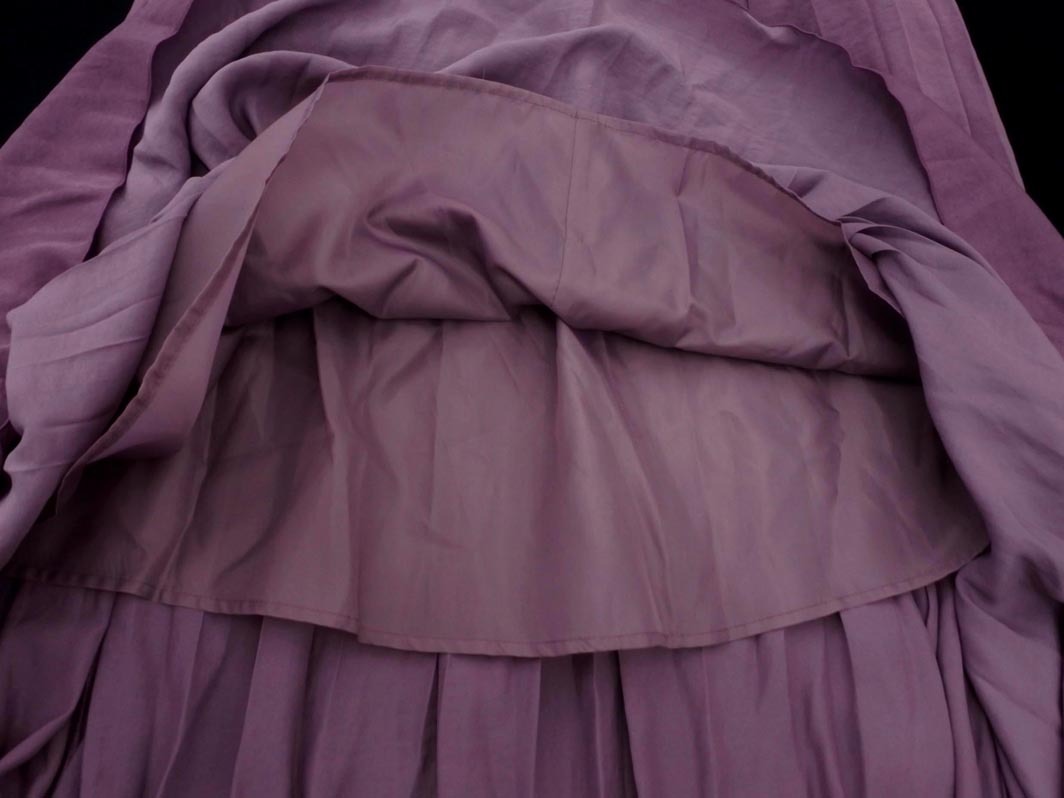 新品 BEAMS HEART ビームスハート プリーツ スカート sizeF/紫 ■◇ ☆ fda2 レディース