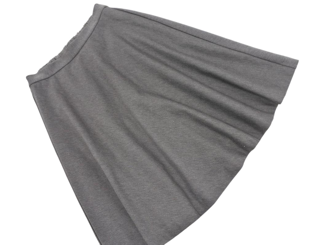 INED イネド フレア スカート size9/グレー ■■ ☆ fda4 レディース