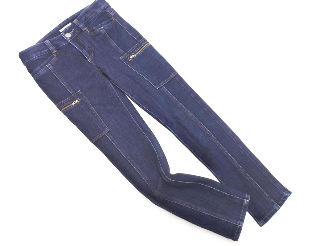 23區(qū) ストレッチ スキニー デニムパンツ size36/インディゴ ■■ ☆ fda4 レディース